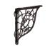 Signature Hardware Starling Cast Iron Shelf Bracket Black Powder Coat