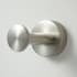 Signature Hardware Prague Single Robe Hook Brushed Nickel