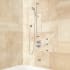Signature Hardware Hinson Thermostatic Shower System with Hand Shower - Rough In Included Brushed Nickel
