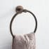 Signature Hardware Steffin 8" Wall-Mounted Towel Ring Oil Rubbed Bronze