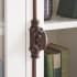 Signature Hardware Mini Barcheski 27 Inch Tall Brass Cremone Bolt Cabinet Latch Oil Rubbed Bronze