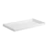 Signature Hardware 60" x 32" Rectangular Shower Base with Single Threshold and Right Drain White