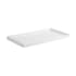 Signature Hardware 60" x 34" Rectangular Shower Base with Single Threshold and Center Drain White
