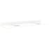 Signature Hardware 73" Quartz Vanity Top with Two Oval Undermount Single Basin Sinks and Matching Backsplash - 36" Sink Centers and 8" Widespread Drillings  - Cabinet Sold Separately Feathered White Quartz