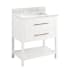 Bright White / Carrara Marble