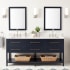 Midnight Navy / Arctic White Quartz