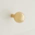 Signature Hardware Kersey 15/16 Inch Diameter Round Cabinet Knob Polished Brass