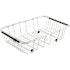 Signature Hardware Workspace Sink Accessory Set - Includes Plastic and Metal Rinse Baskets and Roller Drainboard Mat Metal