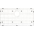 Signature Hardware Totten 28" L x 14-3/16" W Stainless Steel Basin Rack with Rubber Feet Stainless Steel