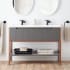 Muted Gray / Warm Oak