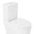 Signature Hardware Elongated Closed - Front Toilet Seat and Lid with Soft Close White