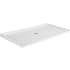 Signature Hardware 64" x 36" Three Wall Alcove Shower Base with Single Threshold and Center Drain Opening - Drain Included White