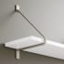 Signature Hardware Maylee 6-5/8" Brass Shelf Bracket Brushed Nickel