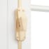 Signature Hardware Stanwin Brass Cremone Bolt for 9-1/16' Doors Brushed Brass
