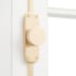Signature Hardware Sungrove Brass Cremone Bolt for 9-1/16' Doors Brushed Brass