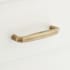 Signature Hardware Ponderay 3-3/4 Inch Center to Center Bar Cabinet Pull Antique Brass