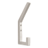 Signature Hardware Elter Double Robe Hook Brushed Nickel