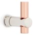 Signature Hardware Clanora Single Robe Hook Rose / Polished Nickel