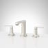 Signature Hardware Sefina 1.2 GPM Widespread Bathroom Faucet with Pop-Up Drain Assembly Brushed Nickel