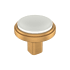 Signature Hardware Anberlin 1-3/8 Inch Mushroom Cabinet Knob Brushed Gold