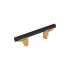 Signature Hardware Anberlin 3 Inch Center to Center Bar Cabinet Pull Brushed Gold