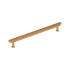 Signature Hardware Gilderoy 10-1/16 Inch Center to Center Bar Cabinet Pull Brushed Gold