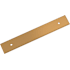 Signature Hardware 5-1/16 Inch Center to Center Cabinet Pull Backplate Brushed Gold