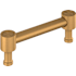 Signature Hardware Orwell 3-3/4 Inch Center to Center Handle Cabinet Pull Brushed Gold
