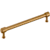 Signature Hardware Lazzara 12 Inch Center to Center Hammered Appliance Pull Brushed Gold