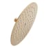 Signature Hardware Modern 2.5 GPM Single Function Rain Shower Head Brushed Gold