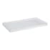 Signature Hardware 60" x 32" Solid Surface Three Wall Shower Base with Single Threshold and Right Drain Glossy White