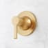 Signature Hardware Lentz Single Handle Volume Control Valve Trim Brushed Gold