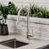 Signature Hardware Kadence 1.75 GPM Single Hole Pull Down Outdoor Kitchen Faucet Stainless Steel