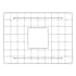 Signature Hardware Derin 19-11/16" L x 14-1/2" W Stainless Steel Basin Rack Stainless Steel