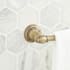Signature Hardware Beasley 18" Towel Bar Aged Brass