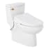 Signature Hardware Brinstead 1.28 GPF One Piece Elongated Toilet - ADA Compliant, Bidet Seat Included Brushed Gold