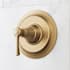 Signature Hardware Marceau Pressure Balanced Valve Trim with Lever Handle - Less Rough-In Valve Aged Brass