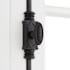 Signature Hardware Aldemer 9 Inch Tall Door Cremone Security Bolt Matte Black