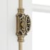Signature Hardware Helmina 9 Inch Tall Door Cremone Security Bolt Antique Brass