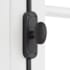 Signature Hardware Odette 2 Inch Tall Cabinet Cremone Security Bolt Matte Black