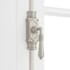 Signature Hardware Romlain 2 Inch Tall Cabinet Cremone Security Bolt Brushed Nickel