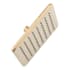 Signature Hardware Berwyn 2.5 GPM Single Function Rain Shower Head Brushed Gold