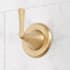 Signature Hardware Provincetown In-Wall Shower Diverter Trim Kit Brushed Gold