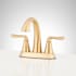 Signature Hardware Provincetown Centerset Bathroom Faucet Brushed Gold
