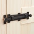 Black Powder Coat Finish Application View