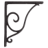 Signature Hardware-916281-6-Black Powder Coat-Side View