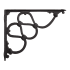 Signature Hardware-922245-Side View - Black Powder Coat