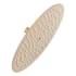 Signature Hardware 2.5 GPM 12" Wide Contemporary Rain Shower Head Brushed Gold