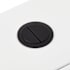 Signature Hardware Kerrick Push Button Flush Actuator Matte Black