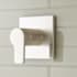 Signature Hardware Hibiscus Volume Control Trim - 1/2" Rough In Valve Included Brushed Nickel